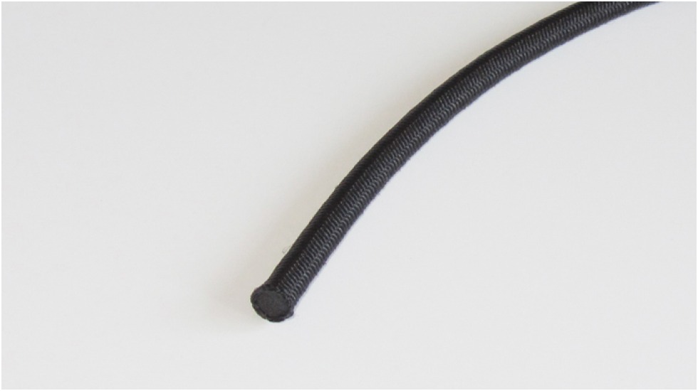 0,90€//m Expanderseil 8 mm schwarz PP Ummantelung in verschiedene Längen